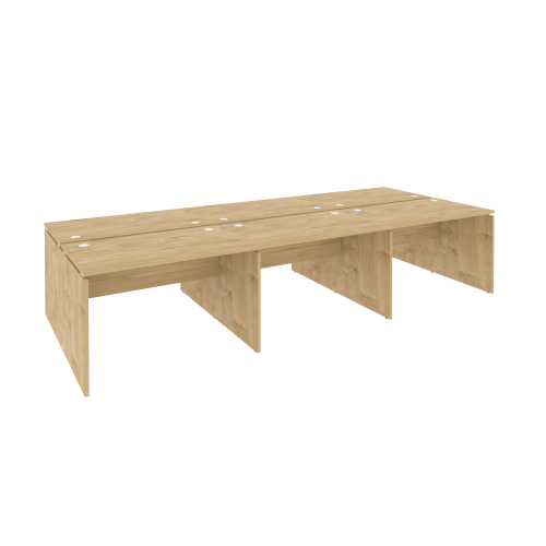 Onix Рабочая станция O.D.RS-6.2.7 Тиквуд Светлый 3540*1475*750