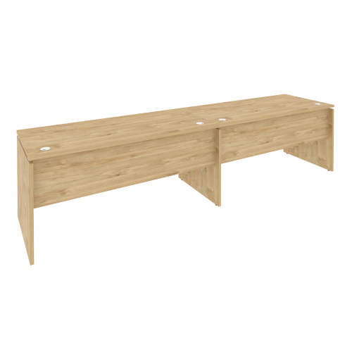 Onix Рабочая станция O.RS-2.4.7 Тиквуд Светлый 3160*720*750