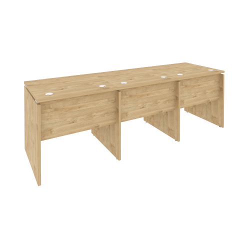 Onix Рабочая станция O.RS-3.0.7 Тиквуд Светлый 2340*720*750