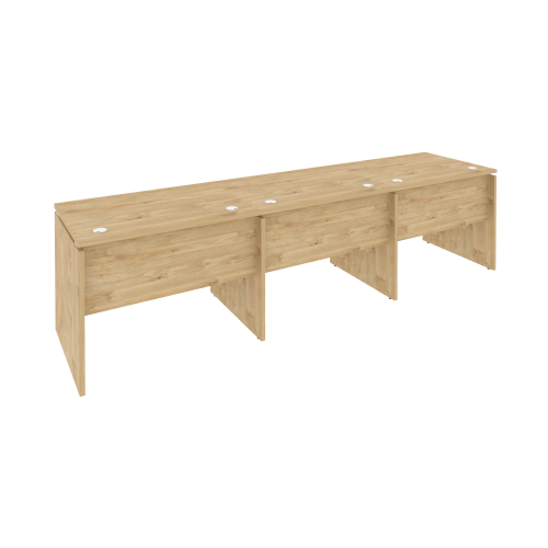 Onix Рабочая станция O.RS-3.1.7 Тиквуд Светлый 2940*720*750
