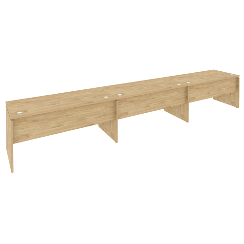 Onix Рабочая станция O.RS-3.4.7 Тиквуд Светлый 4740*720*750