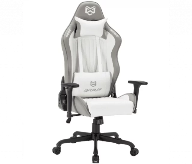 Компьютерное поворотное кресло BRAVE WS-4 Cronus White (экокожа, белый)