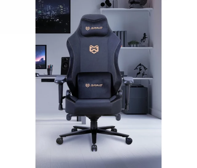 Компьютерное поворотное кресло BRAVE AF-3 Hawk Black (ткань, черный) — изображение 2