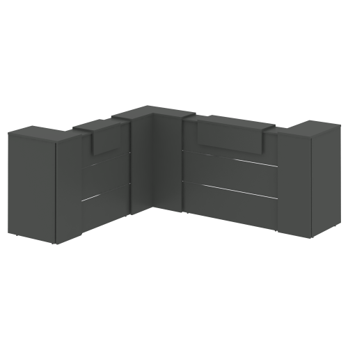 Onix Ресепшн O.R-K-33 Антрацит 2607*3007*1187