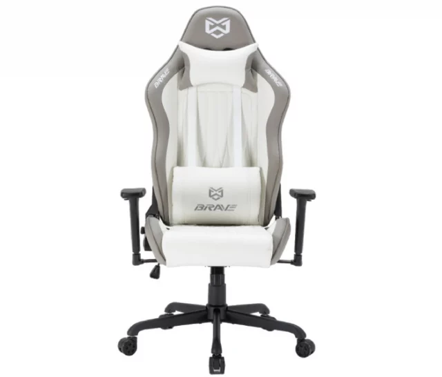 Компьютерное поворотное кресло BRAVE WS-4 Cronus White (экокожа, белый) — изображение 2