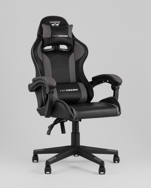 Игровое Кресло TopChairs Shadow GF-8079 black+grey