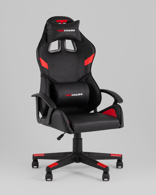 Игровое Кресло TopChairs Warden GF-8066-5 black+red